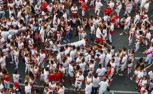 L'ouverture des Fêtes de Bayonne, le 25 juillet 2018.