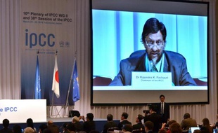 Discours de Rajendra Pachauri lors de la réunion des experts du Giec le 25 mars 2014 à Yokohama