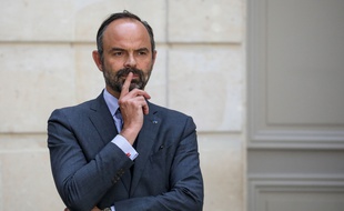 Edouard Philippe, le premier ministre lors d'u point presse le 23 mai 2019 à l'Elysée.