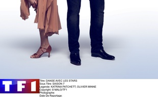 Olivier Minne et sa partenaire de danse Katrina Patchett.