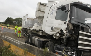 NANTES, le 03/09/2012 Accident sur la route entre St-Nazaire et Nantes.