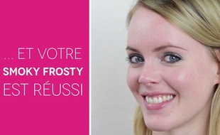 Pour vous faire un look ultra glamour en un clin d’œil, rien de tel qu’un smoky frosty.