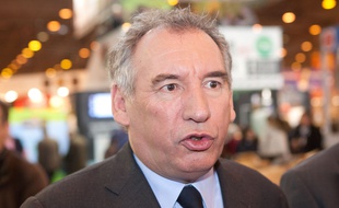 François Bayrou au Salon de l'agriculture, le 26 février 2015.