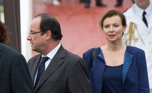 François Hollande et Valérie Trierweiler le 14 décembre 2013.