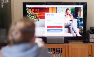 Le service de vidéo en streaming sur abonnement Netflix.