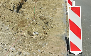 Les travaux dans la rue de Wodli.