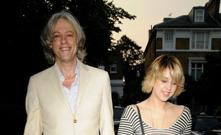 Le chanteur Bob Geldof et sa fille, Peaches, en 2009