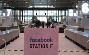 La halle de Station F ce mardi matin