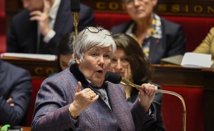 Jacqueline Gourault, ministre auprès du ministre de l'Intérieur, à l'Assemblée nationale, le 14 février 2018.