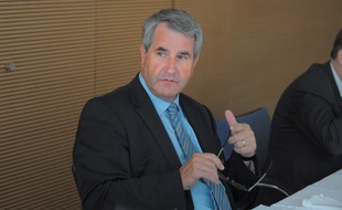 Philippe Richert président de la région Alsace. Archives