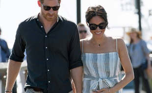 Le prince Harry et son épouse Meghan.