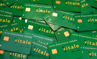 Carte vitale. (illustration)