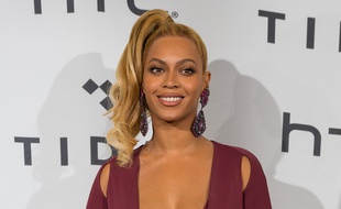 La chanteuse Beyoncé au Barclays Center de Brooklyn
