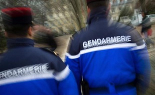 Gendarmes. Illustration.