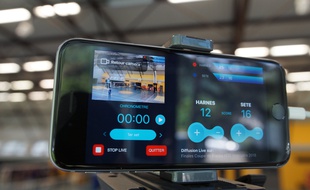 L'application Swish Live permet de diffuser les compétitions des clubs amateurs en direct.