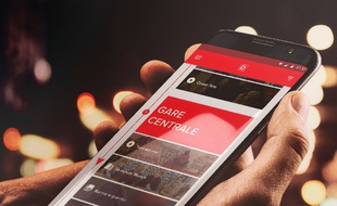 Application pour mobile Lignes de ville.