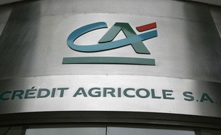 Le logo du Crédit agricole.