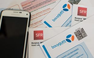 Illustration de SFR/Numericable et Bouygues, qui pourraient bientôt de former qu'un groupe.