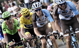 Bardet vs Froome lors du Tour 2017