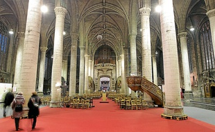 L'église Saint-Maurice à Lille fait partie du parcours " Saint-Jacques ".