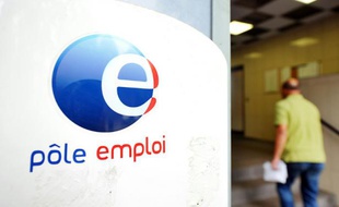 L'entrée d'une agence Pôle emploi le 28 juillet 2011