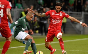 A l'image de son équipe, Wahbi Khazri est en partie passé à côté du match que tout le peuple vert attendait tant, vendredi contre Montpellier (0-1). JEAN-PHILIPPE KSIAZEK