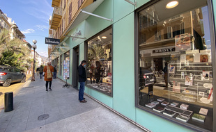 La librairie Masséna à Nice, le vendredi 19 mars 2021