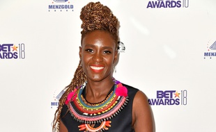 Rokhaya Diallo lors du BET Experience 2018 à l'hôtel Indigo à Los Angeles le 23 juin 2018.