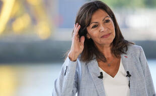 Anne Hidalgo à Rouen le 12 septembre.