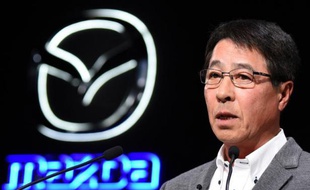 Masamichi Kogai, PDG de Mazda, le 20 mai 2015 à Tokyo