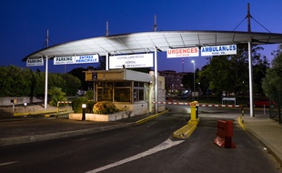 Les urgences de l'hôpital Lapeyronie à Montpellier (illustration)