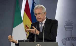 Le chef du gouvernement italien Mario Monti s'inquiète, dans un entretien au magazine allemand Der Spiegel, des tensions liées à la crise, qui ont dressé certains pays contre d'autres, jugeant nécessaire d'empêcher qu'elles ne débouchent sur l'éclatement de la zone euro.