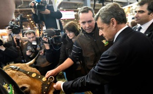 Nicolas Sarkozy au Salon de l'Agriculture le 2 mars 2016 à Paris