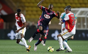 Diego Rolan, lors de la victoire (2-1) des Girondins à Monaco, le 1er avril 2016.