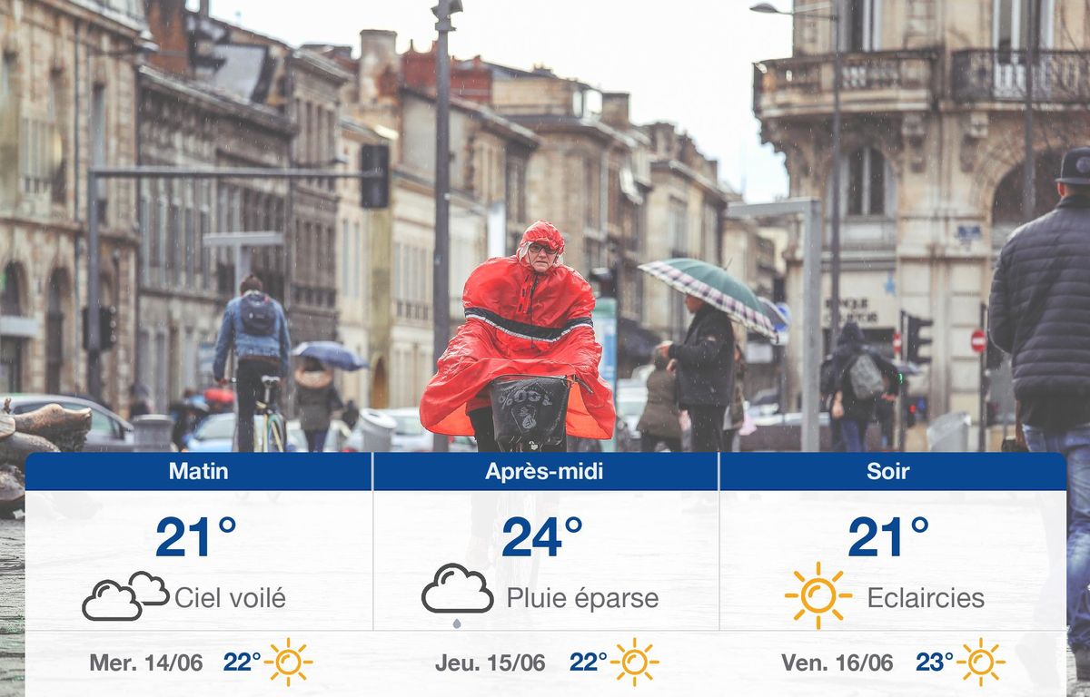 Météo Bordeaux: prévisions du mardi 13 juin 2023