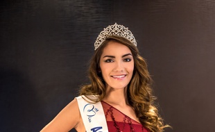 La Landaise Carla Bonesso, sacrée miss Aquitaine le 6 octobre 2018 à Bordeaux.