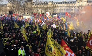 Mardi, place de la République à Paris