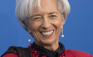 Christine Lagarde le 9 avril 2015 à Washington
