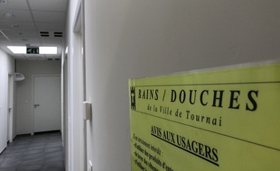 Les bains-douches municipaux de Tournai, en Belgique.