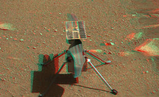 Ingenuity, l'hélicoptère de la Nasa a finalement pris son envol sur la planète Mars ce lundi 19 avril 2021.