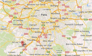 Géolocalisation des Ulis.