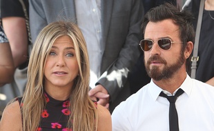 Jennifer Aniston et Justin Theroux à Hollywood.