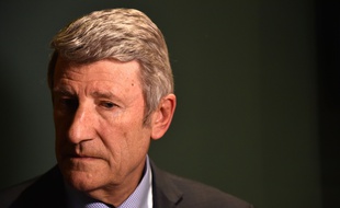 Philippe de Villiers lors d'une conférence à Nice, le 28 janvier 2015.