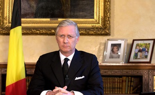 Philippe, roi des Belges, le 22 mars 2016 à Bruxelles.