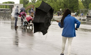 Pluie et vent sont au programme de la météo de ce week-end.