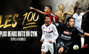 Top 100 des plus beaux buts de l'OGC Nice depuis la remontée