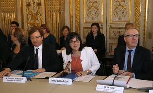 Les syndicats de fonctionnaires, qui ont rendez-vous ce jeudi avec la ministre de la Fonction publique Annick Girardin.