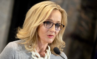 L'autrice J.K. Rowling