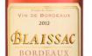 Une bouteille de rosé Blaissac 2012
