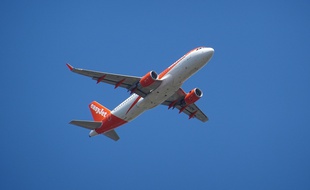 Un avion de la compagnie britannique EasyJet. Illustration.